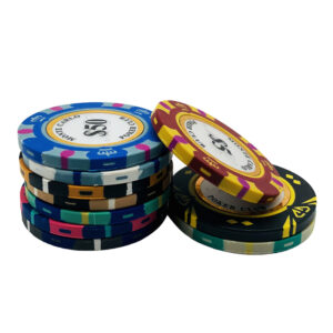 Poker chips clay 14g