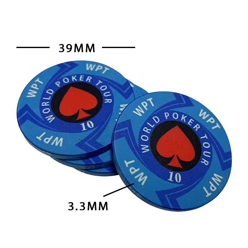 EPT Poker chips ceramic 10g